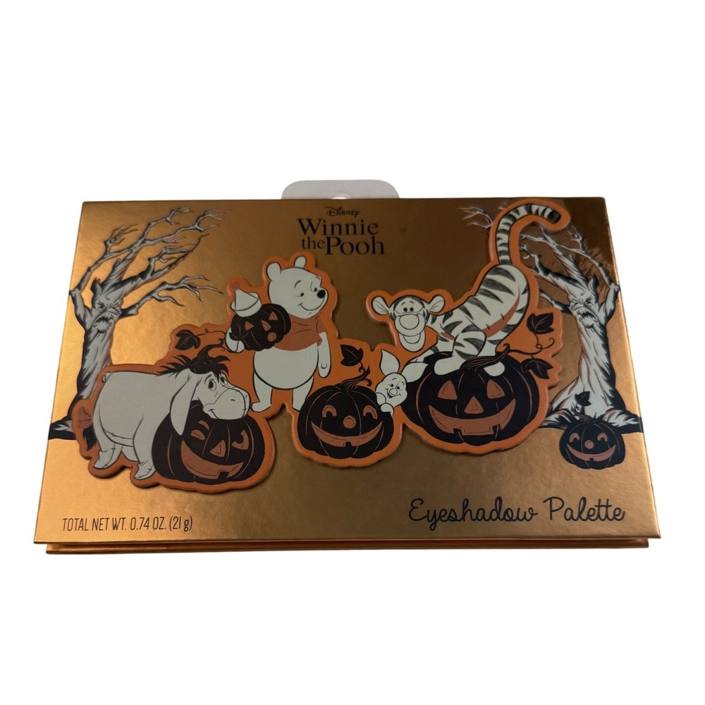 Disney Winnie the Pooh Halloween Eyeshadow Palette Taste Beauty 12 Shades Mirror